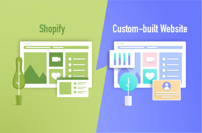 Shopify vs Custom eCommerce Website
